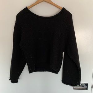 Cropped sweater